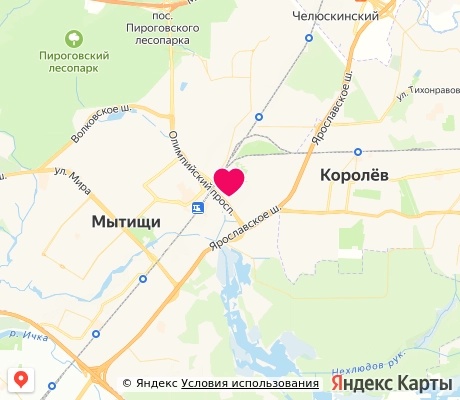 На карте