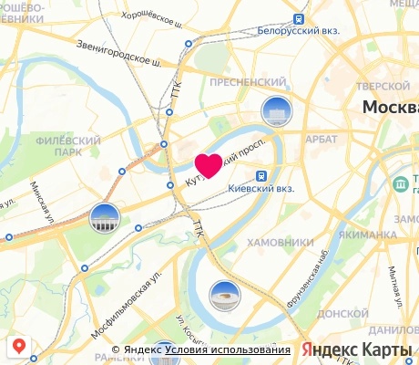 На карте