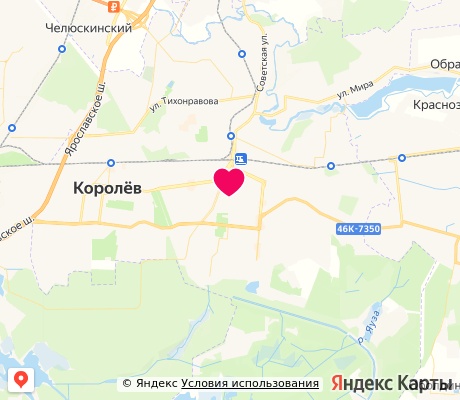 На карте