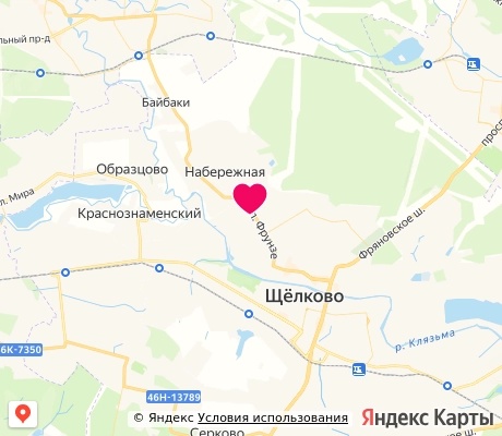 На карте