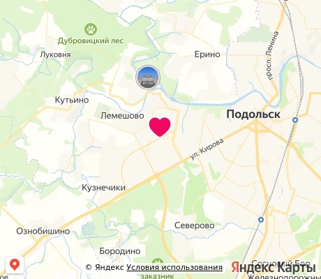 На карте