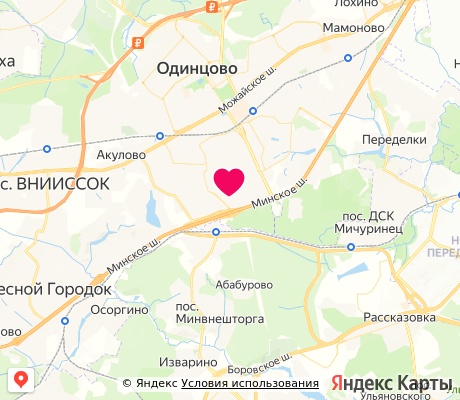 На карте