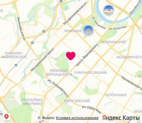 На карте