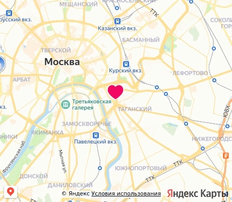 На карте