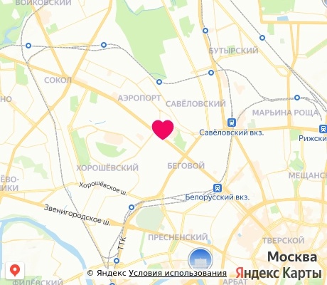 На карте