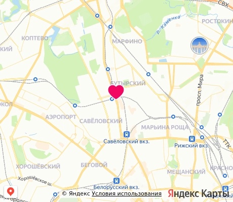 На карте