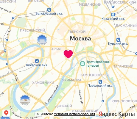 На карте