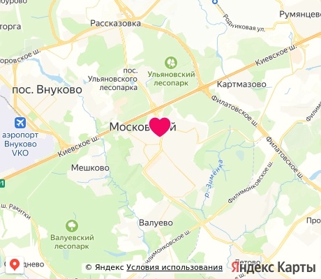 На карте