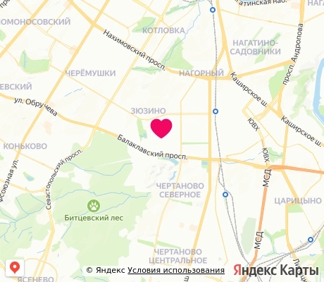 На карте