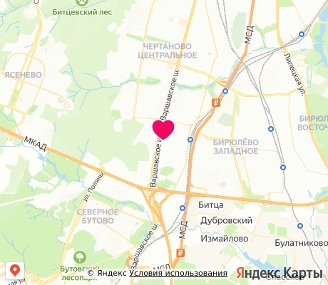 На карте