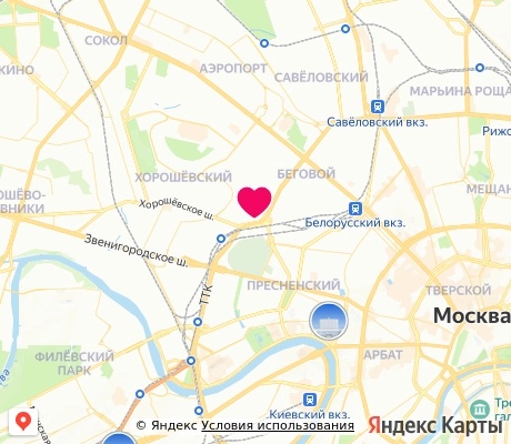 На карте