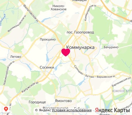 На карте
