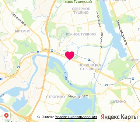 На карте