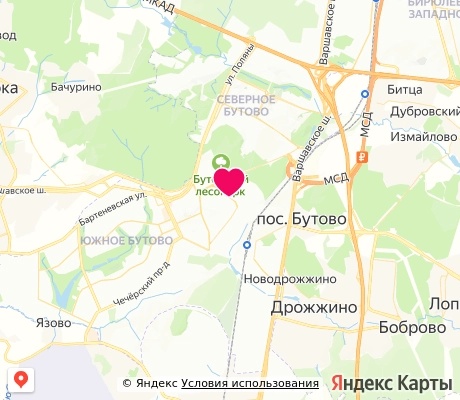 На карте