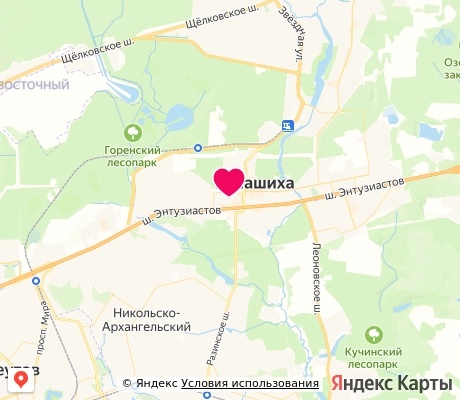 На карте