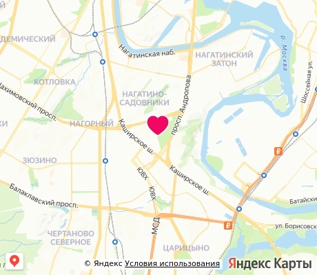 На карте