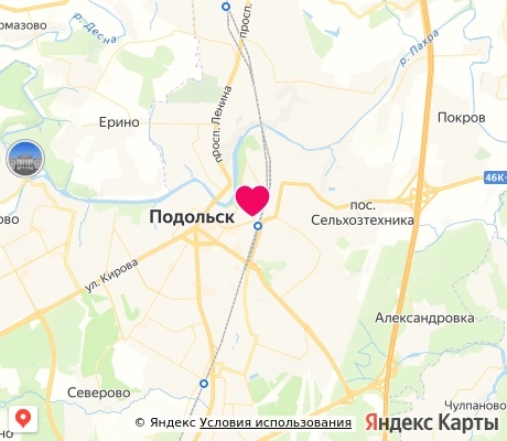 На карте