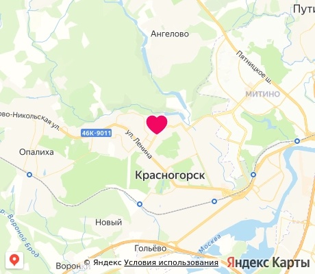 На карте