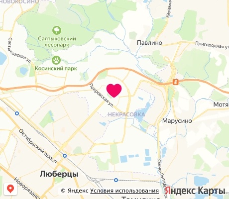 На карте