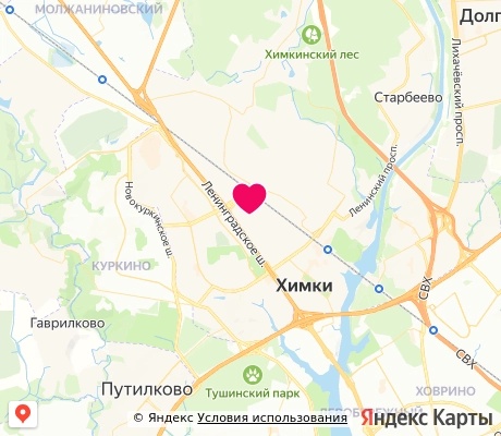 На карте
