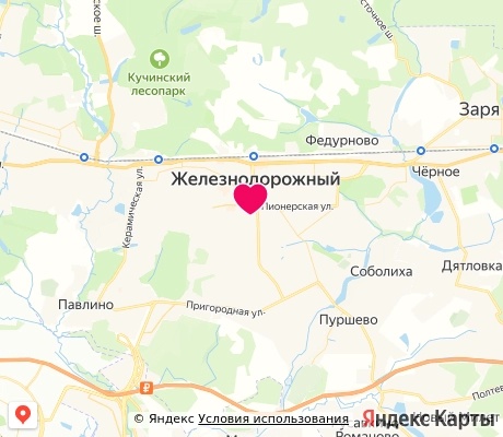 На карте