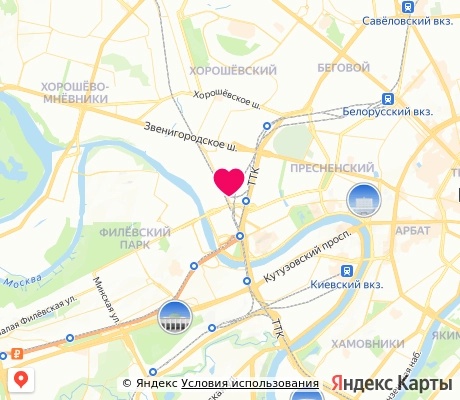 На карте