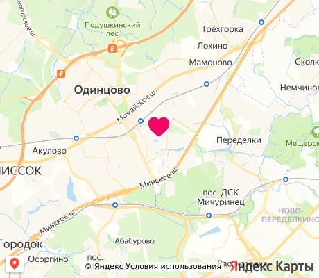 На карте