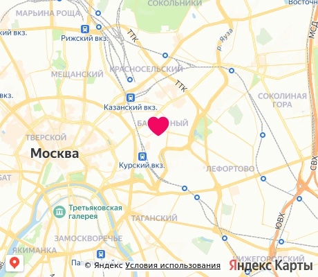 На карте