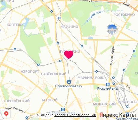 На карте
