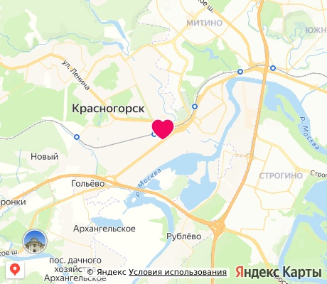 На карте
