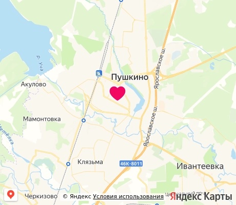 На карте