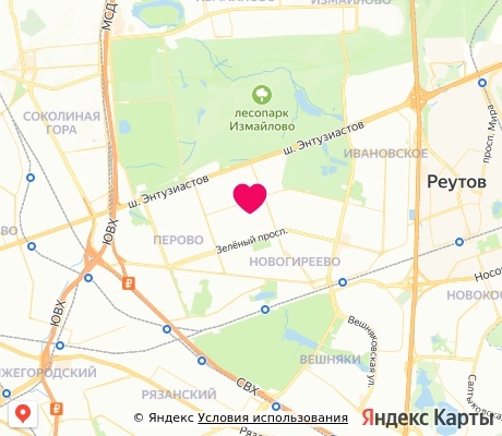 На карте