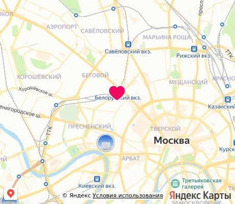 На карте