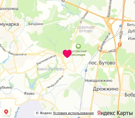 На карте