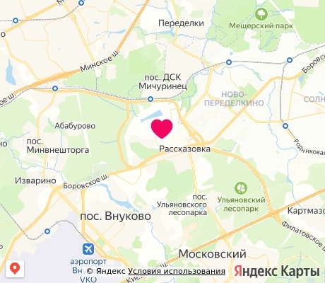 На карте
