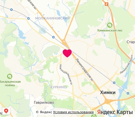 На карте