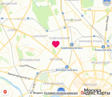 На карте