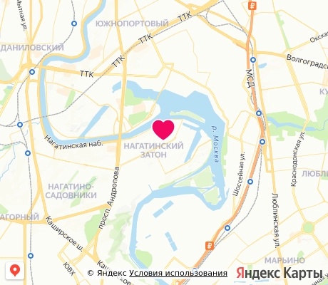 На карте