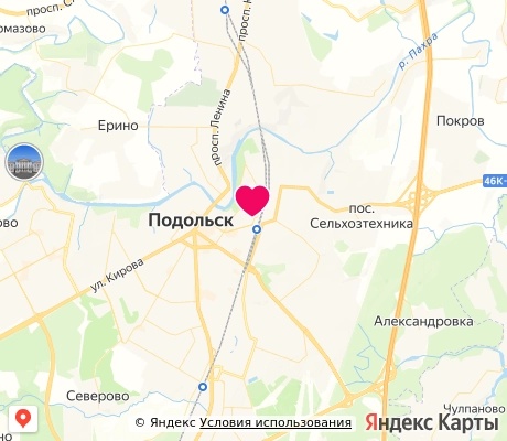 На карте