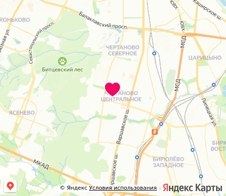 На карте