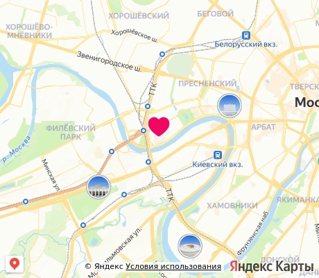 На карте