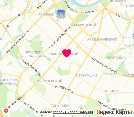 На карте