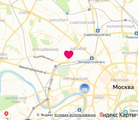 На карте