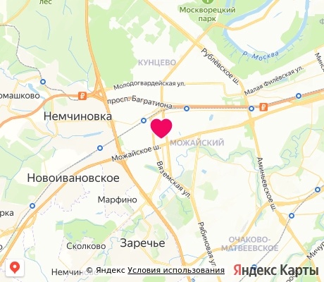 На карте