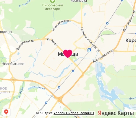 На карте