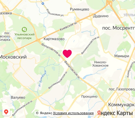 На карте
