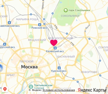 На карте