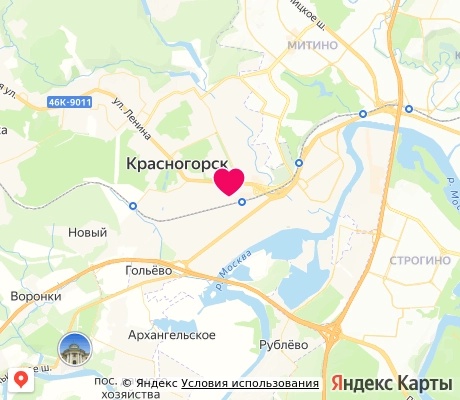 На карте