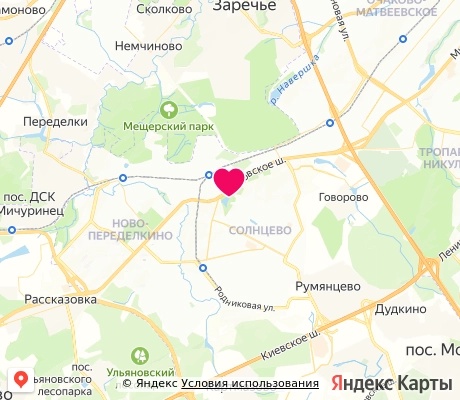 На карте