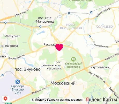 На карте